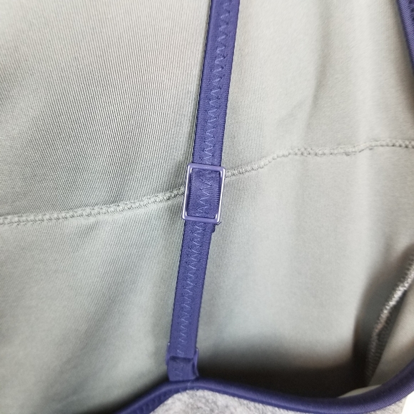 NWOT Aerie Gray One Piece Swimsuit size XL - Picture 3 of 8